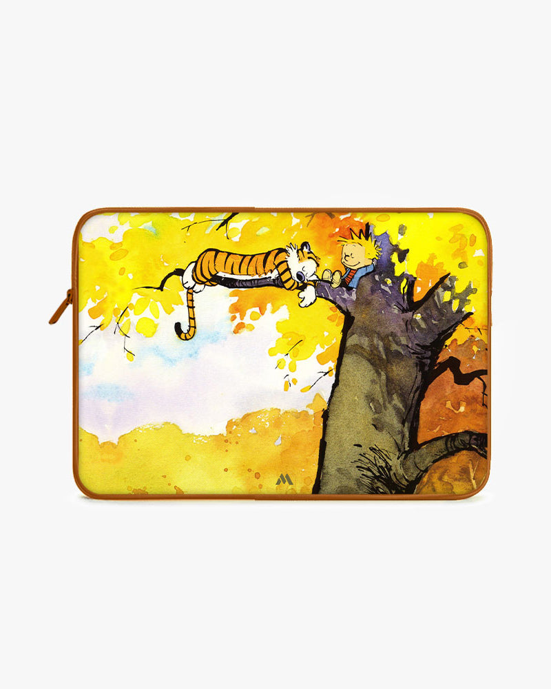 Calvin Hobbes Idyllic Life MacBook / Laptop-Sleeve Mobile Case by CoverMeUp