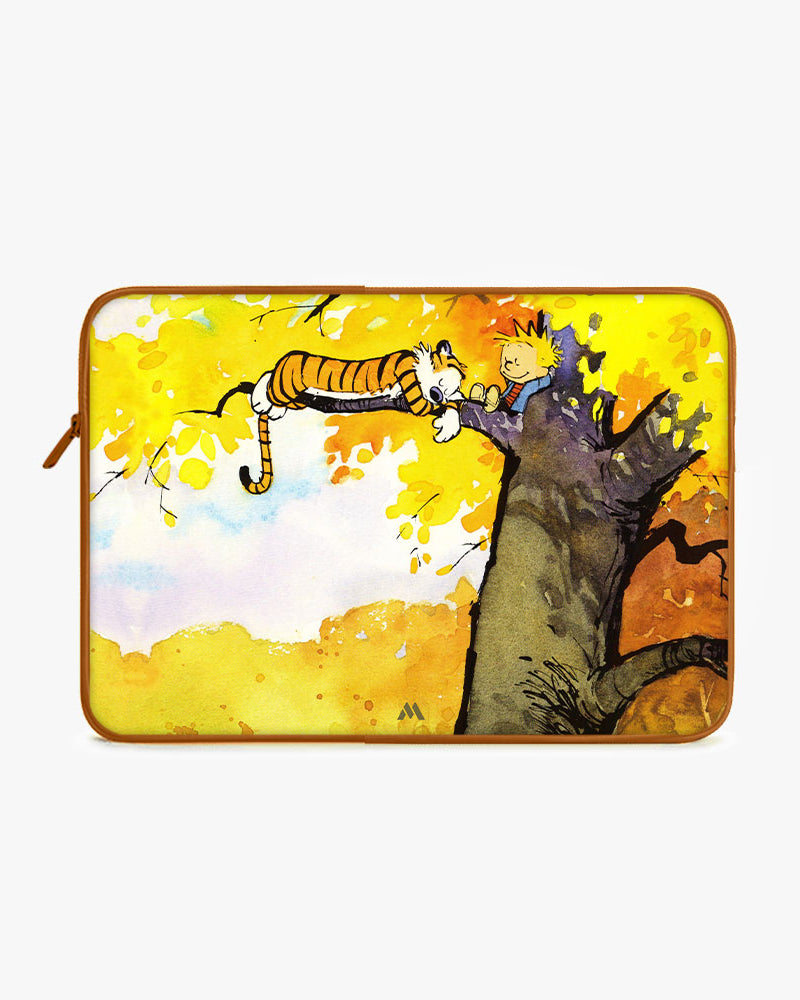 Calvin Hobbes Idyllic Life MacBook / Laptop-Sleeve Mobile Case by CoverMeUp - Style 2