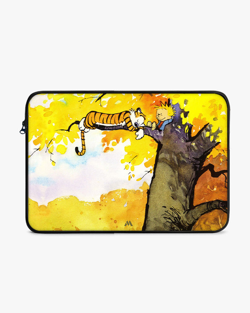 Calvin Hobbes Idyllic Life MacBook / Laptop-Sleeve Mobile Case by CoverMeUp - Style 6
