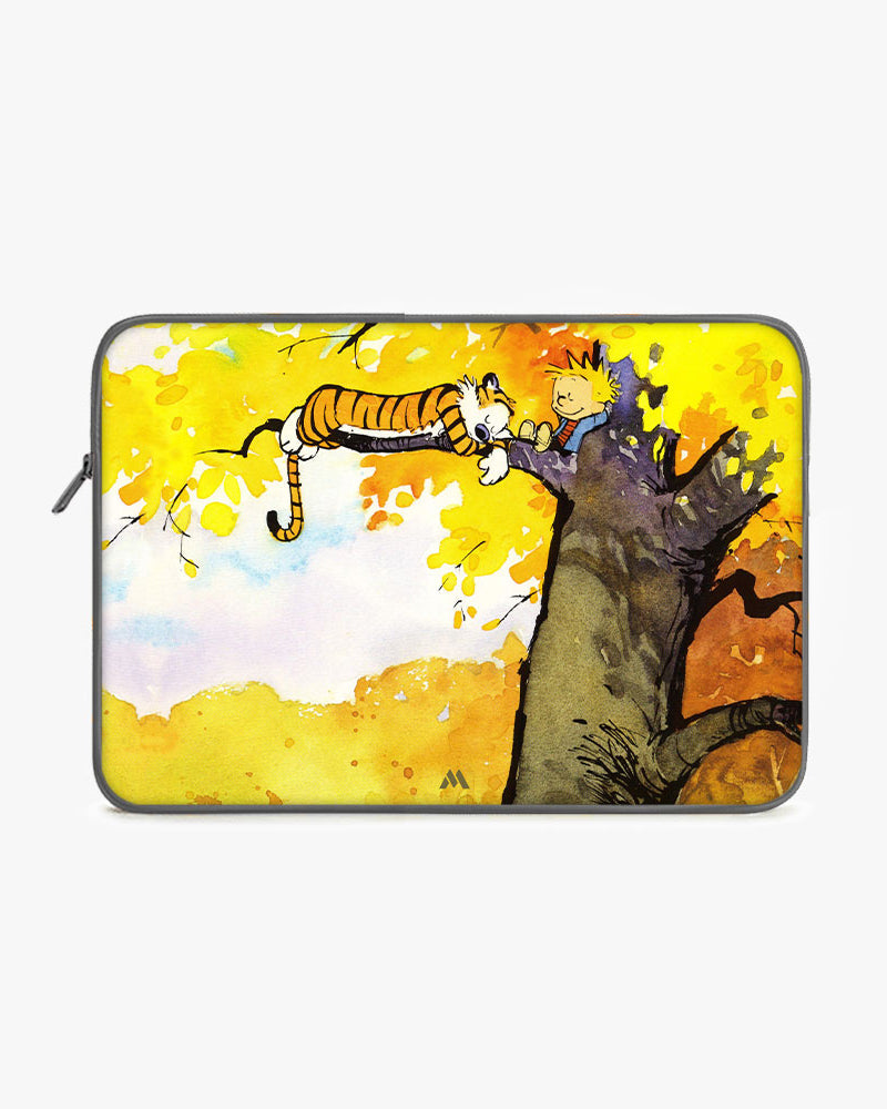 Calvin Hobbes Idyllic Life MacBook / Laptop-Sleeve Mobile Case by CoverMeUp - Style 75