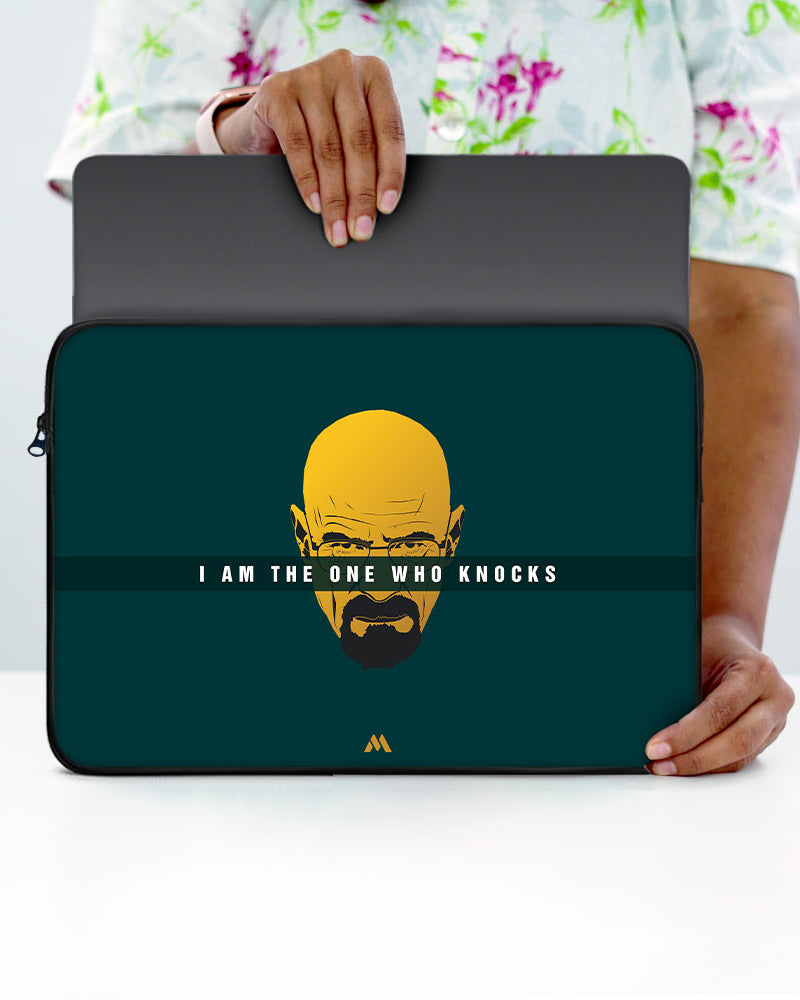 Breaking Bad I Am The One Who Knocks MacBook / Laptop-Sleeve Mobile Case by CoverMeUp - Style 15