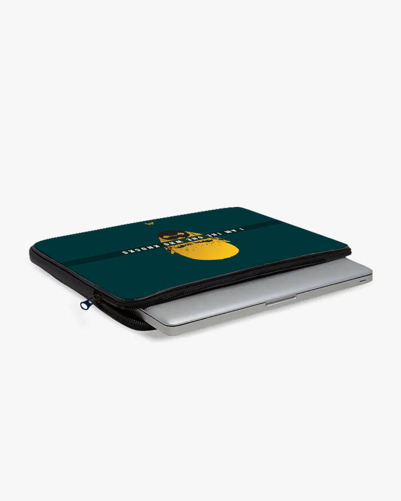 Breaking Bad I Am The One Who Knocks MacBook / Laptop-Sleeve Mobile Case by CoverMeUp - Style 34