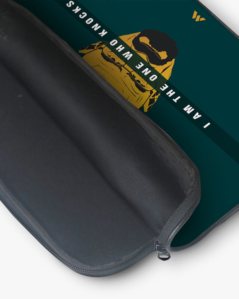 Breaking Bad I Am The One Who Knocks MacBook / Laptop-Sleeve Mobile Case by CoverMeUp - Style 35