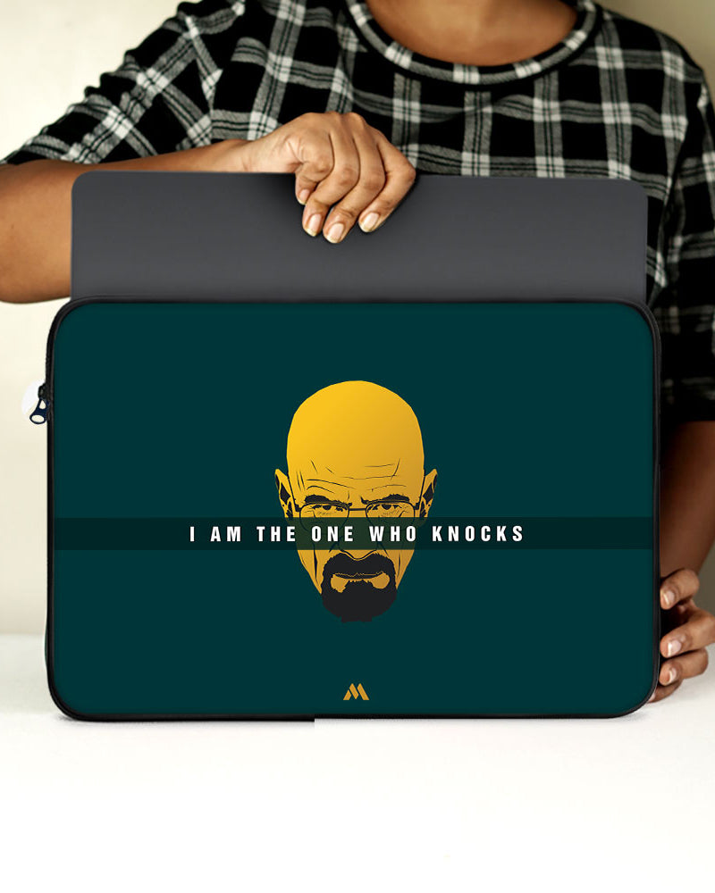 Breaking Bad I Am The One Who Knocks MacBook / Laptop-Sleeve Mobile Case by CoverMeUp - Style 36