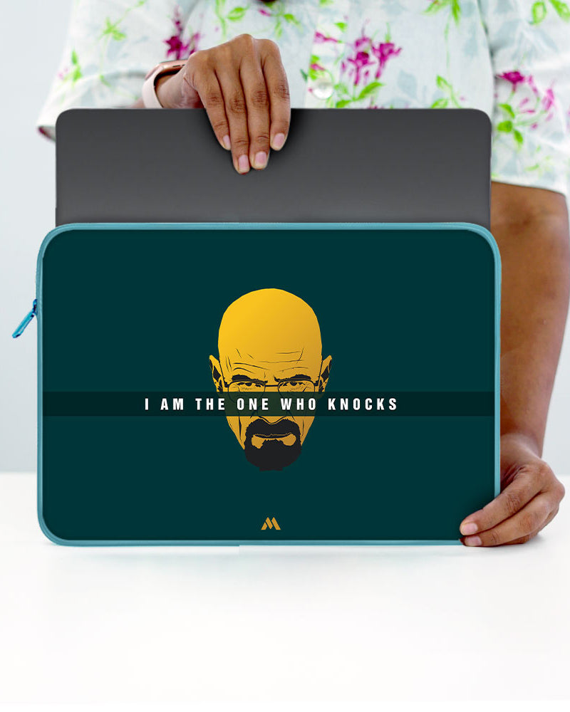 Breaking Bad I Am The One Who Knocks MacBook / Laptop-Sleeve Mobile Case by CoverMeUp - Style 43