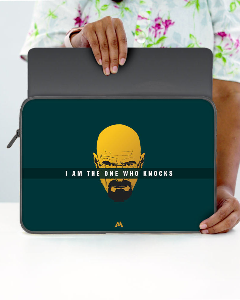 Breaking Bad I Am The One Who Knocks MacBook / Laptop-Sleeve Mobile Case by CoverMeUp - Style 71