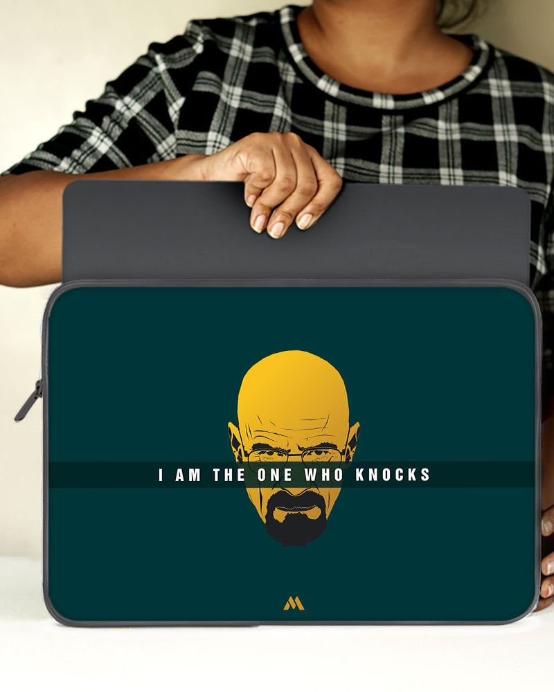 Breaking Bad I Am The One Who Knocks MacBook / Laptop-Sleeve Mobile Case by CoverMeUp - Style 85