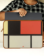 Composition [Piet Mondrian] MacBook / Laptop-Sleeve Mobile Case by CoverMeUp - Style 78