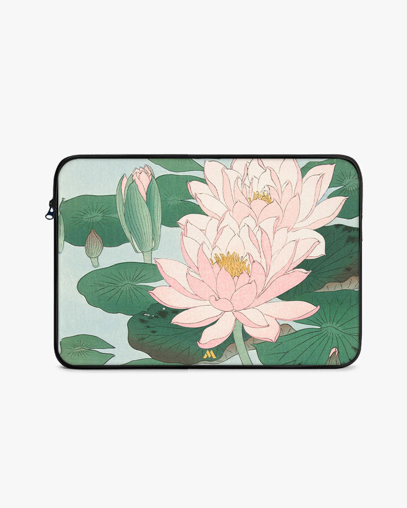 Water Lily [Ohara Koson] MacBook / Laptop-Sleeve Mobile Case by CoverMeUp