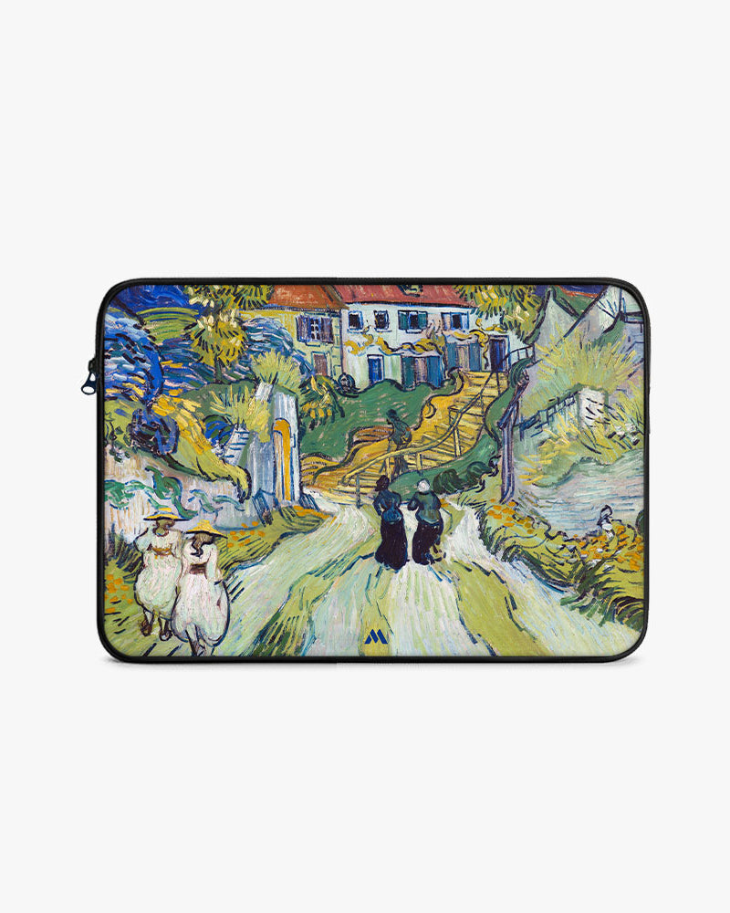 Stairway at Auvers [Van Gogh] MacBook / Laptop-Sleeve Mobile Case by CoverMeUp