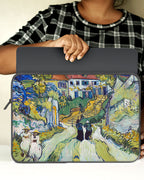 Stairway at Auvers [Van Gogh] MacBook / Laptop-Sleeve Mobile Case by CoverMeUp - Style 124
