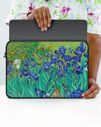 Irises [Van Gogh] MacBook / Laptop-Sleeve Mobile Case by CoverMeUp - Style 15
