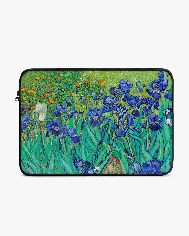 Irises [Van Gogh] MacBook / Laptop-Sleeve Mobile Case by CoverMeUp - Style 2