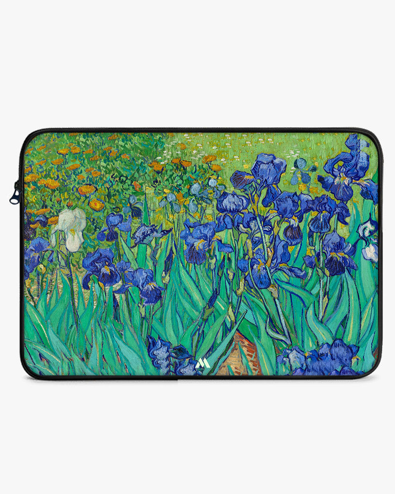 Irises [Van Gogh] MacBook / Laptop-Sleeve Mobile Case by CoverMeUp - Style 4