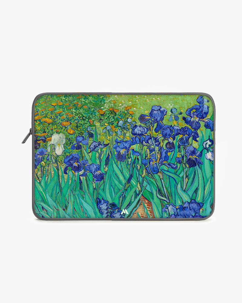 Irises [Van Gogh] MacBook / Laptop-Sleeve Mobile Case by CoverMeUp - Style 9