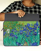 Irises [Van Gogh] MacBook / Laptop-Sleeve Mobile Case by CoverMeUp - Style 78