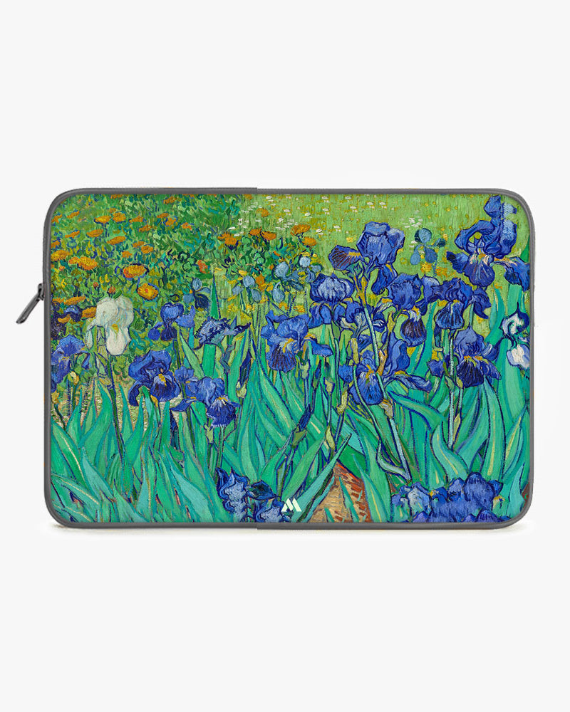Irises [Van Gogh] MacBook / Laptop-Sleeve Mobile Case by CoverMeUp - Style 11