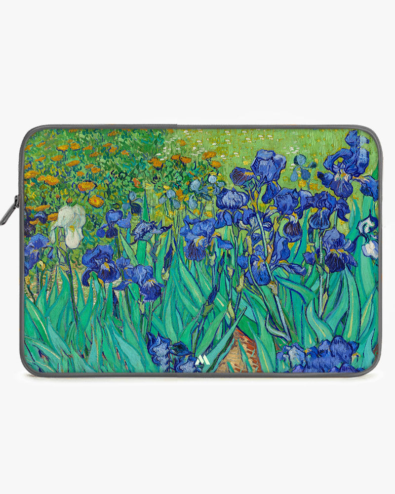 Irises [Van Gogh] MacBook / Laptop-Sleeve Mobile Case by CoverMeUp - Style 12