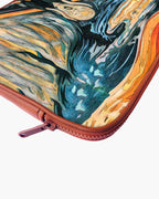 The Scream in Technicolor [Edvard Munch] MacBook / Laptop-Sleeve Mobile Case by CoverMeUp - Style 3