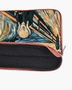 The Scream in Technicolor [Edvard Munch] MacBook / Laptop-Sleeve Mobile Case by CoverMeUp - Style 5