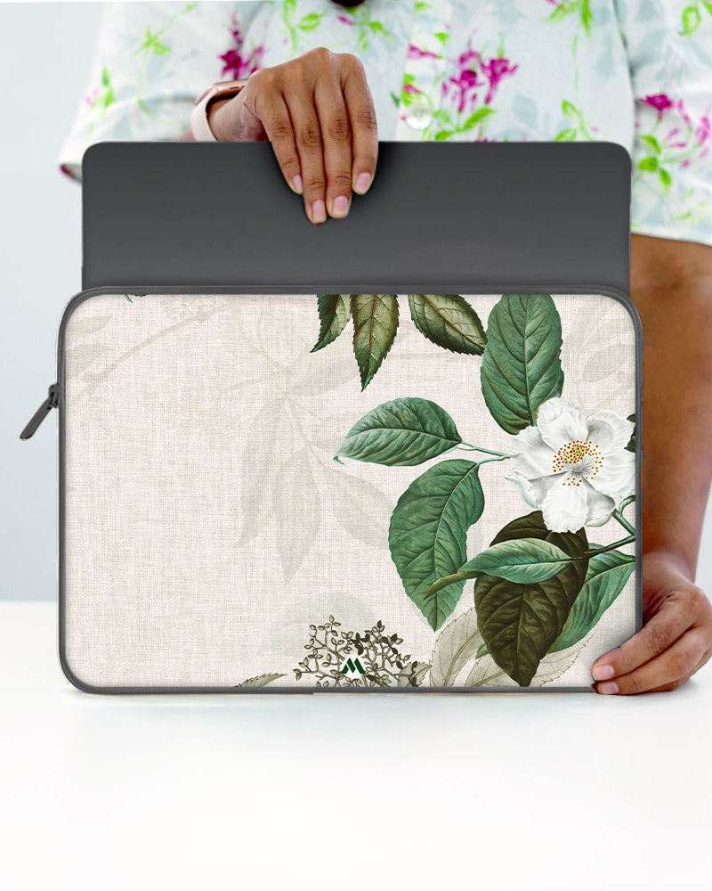 Textured Musk Rose MacBook / Laptop-Sleeve Mobile Case by CoverMeUp - Style 15