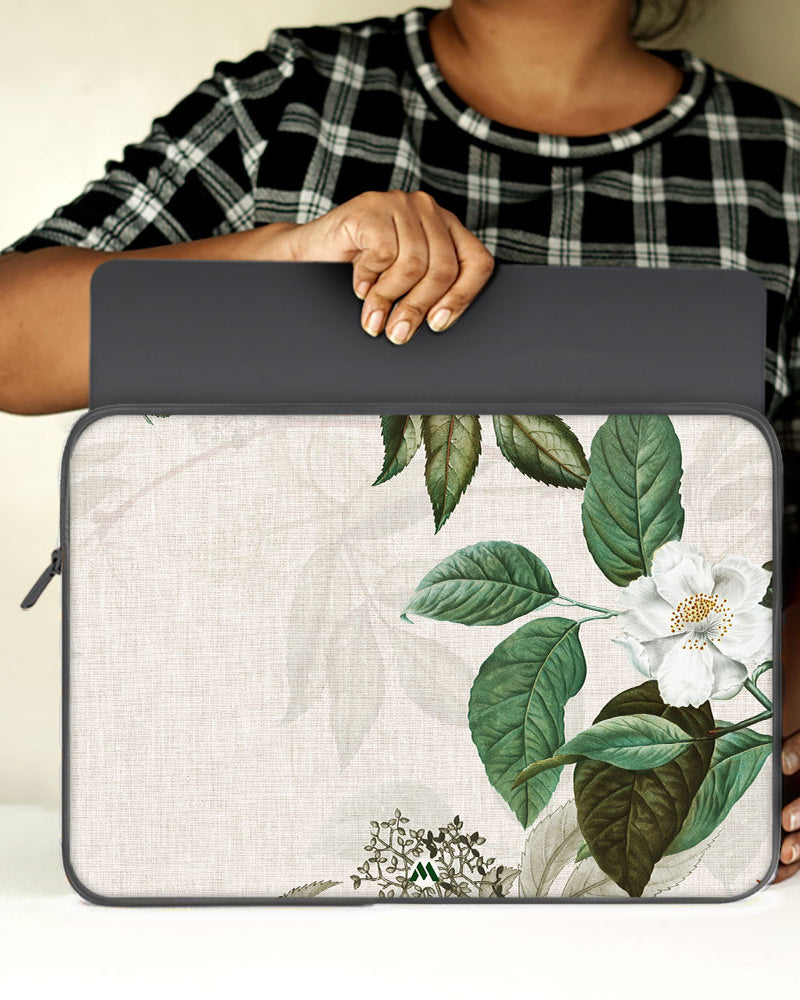 Textured Musk Rose MacBook / Laptop-Sleeve Mobile Case by CoverMeUp - Style 22