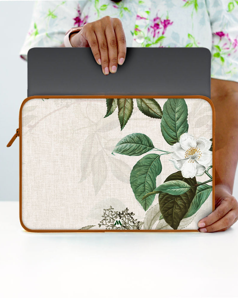 Textured Musk Rose MacBook / Laptop-Sleeve Mobile Case by CoverMeUp - Style 71