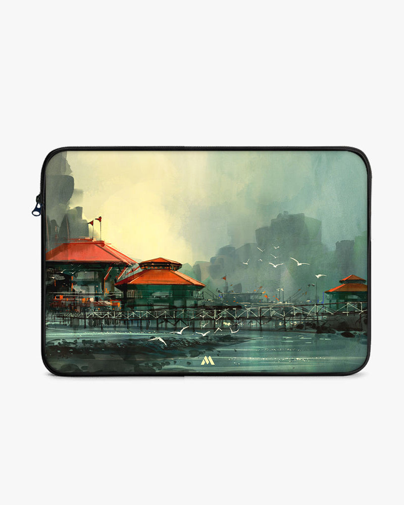 Coastal Village Heaven MacBook / Laptop-Sleeve Mobile Case by CoverMeUp - Style 2