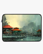Coastal Village Heaven MacBook / Laptop-Sleeve Mobile Case by CoverMeUp - Style 4