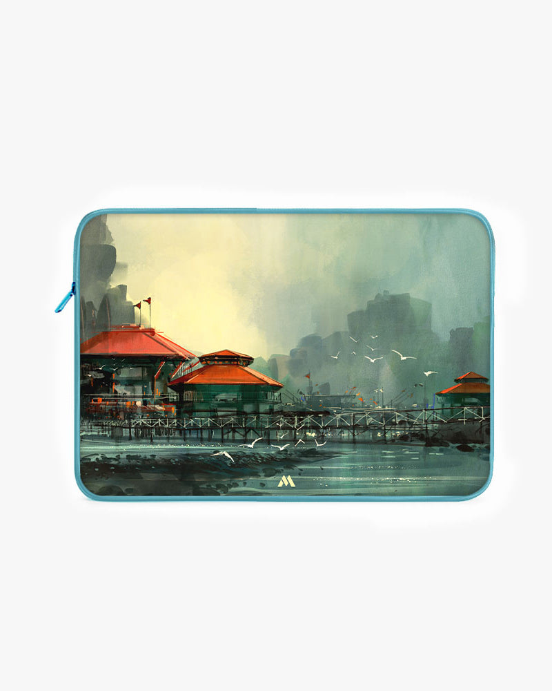 Coastal Village Heaven MacBook / Laptop-Sleeve Mobile Case by CoverMeUp - Style 5