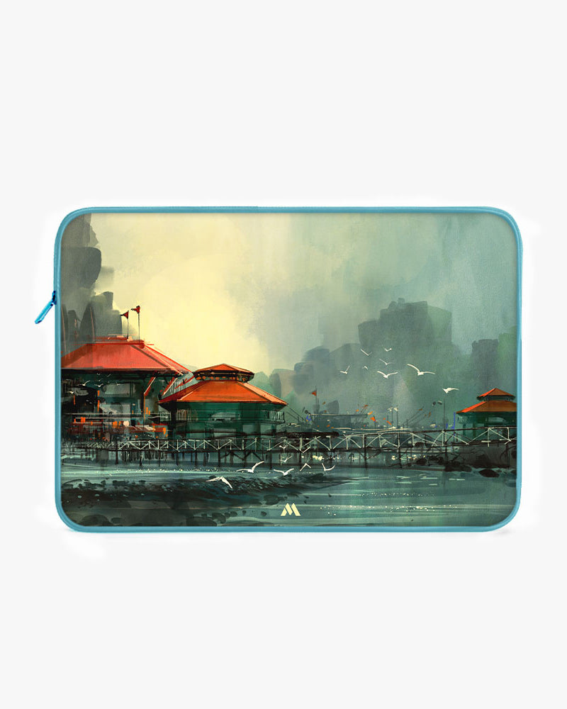 Coastal Village Heaven MacBook / Laptop-Sleeve Mobile Case by CoverMeUp - Style 6