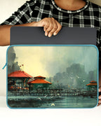 Coastal Village Heaven MacBook / Laptop-Sleeve Mobile Case by CoverMeUp - Style 61