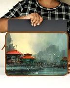 Coastal Village Heaven MacBook / Laptop-Sleeve Mobile Case by CoverMeUp - Style 82