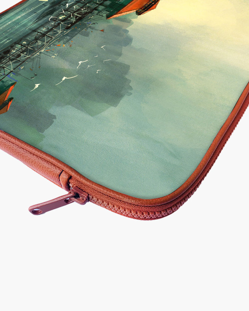 Coastal Village Heaven MacBook / Laptop-Sleeve Mobile Case by CoverMeUp - Style 83