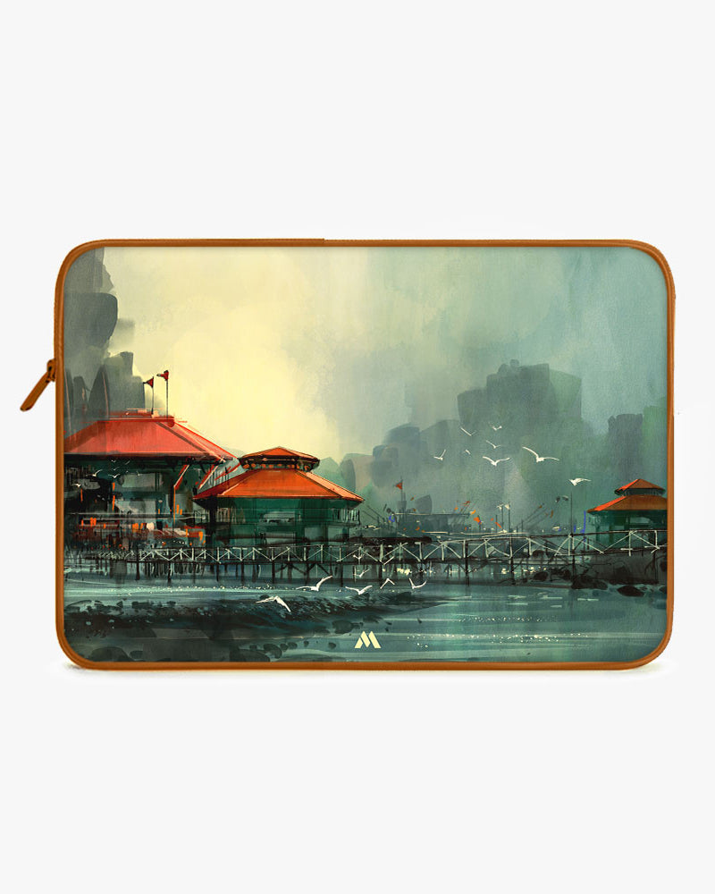 Coastal Village Heaven MacBook / Laptop-Sleeve Mobile Case by CoverMeUp - Style 11