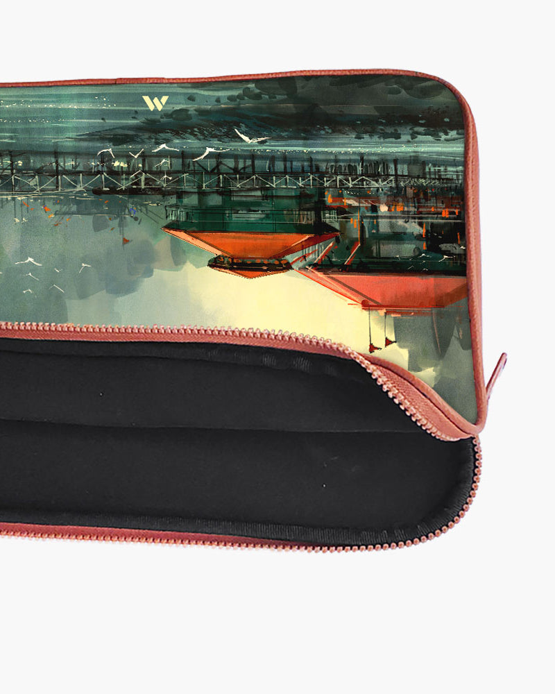 Coastal Village Heaven MacBook / Laptop-Sleeve Mobile Case by CoverMeUp - Style 95