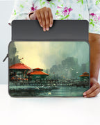 Coastal Village Heaven MacBook / Laptop-Sleeve Mobile Case by CoverMeUp - Style 103