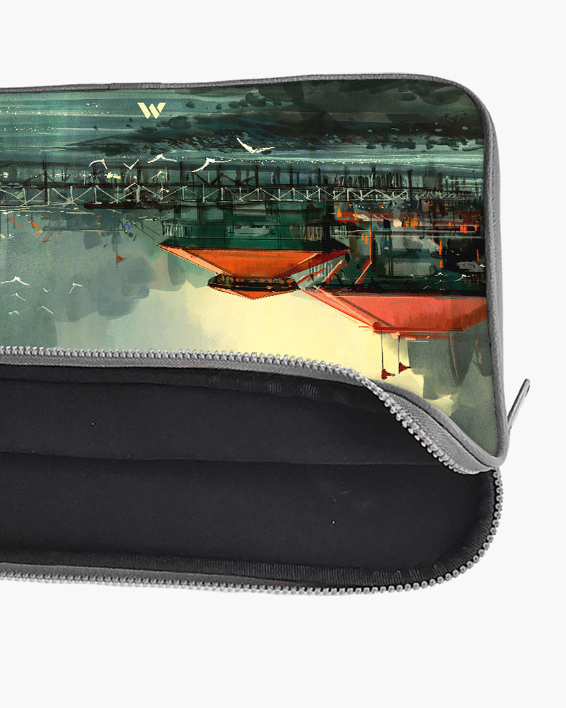 Coastal Village Heaven MacBook / Laptop-Sleeve Mobile Case by CoverMeUp - Style 109