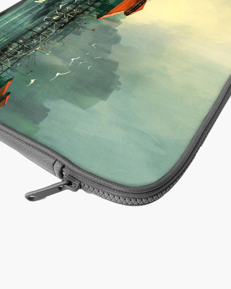 Coastal Village Heaven MacBook / Laptop-Sleeve Mobile Case by CoverMeUp - Style 118