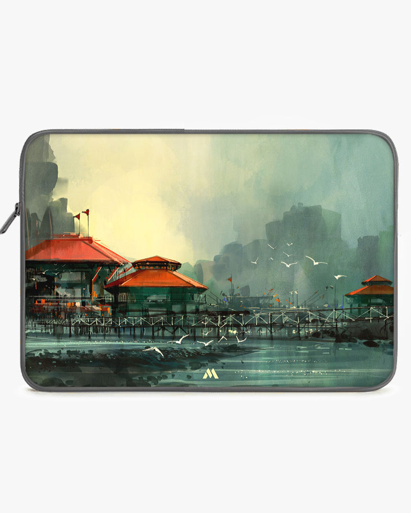 Coastal Village Heaven MacBook / Laptop-Sleeve Mobile Case by CoverMeUp - Style 16