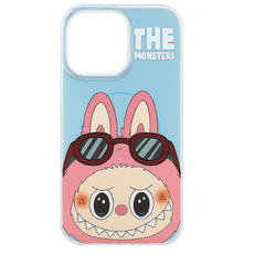 Labubu Blue iPhone Case – Sunglasses Monster | TPU+PC Protective Cover