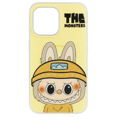 Labubu Yellow Helmet iPhone Case – The Monsters Series | TPU+PC