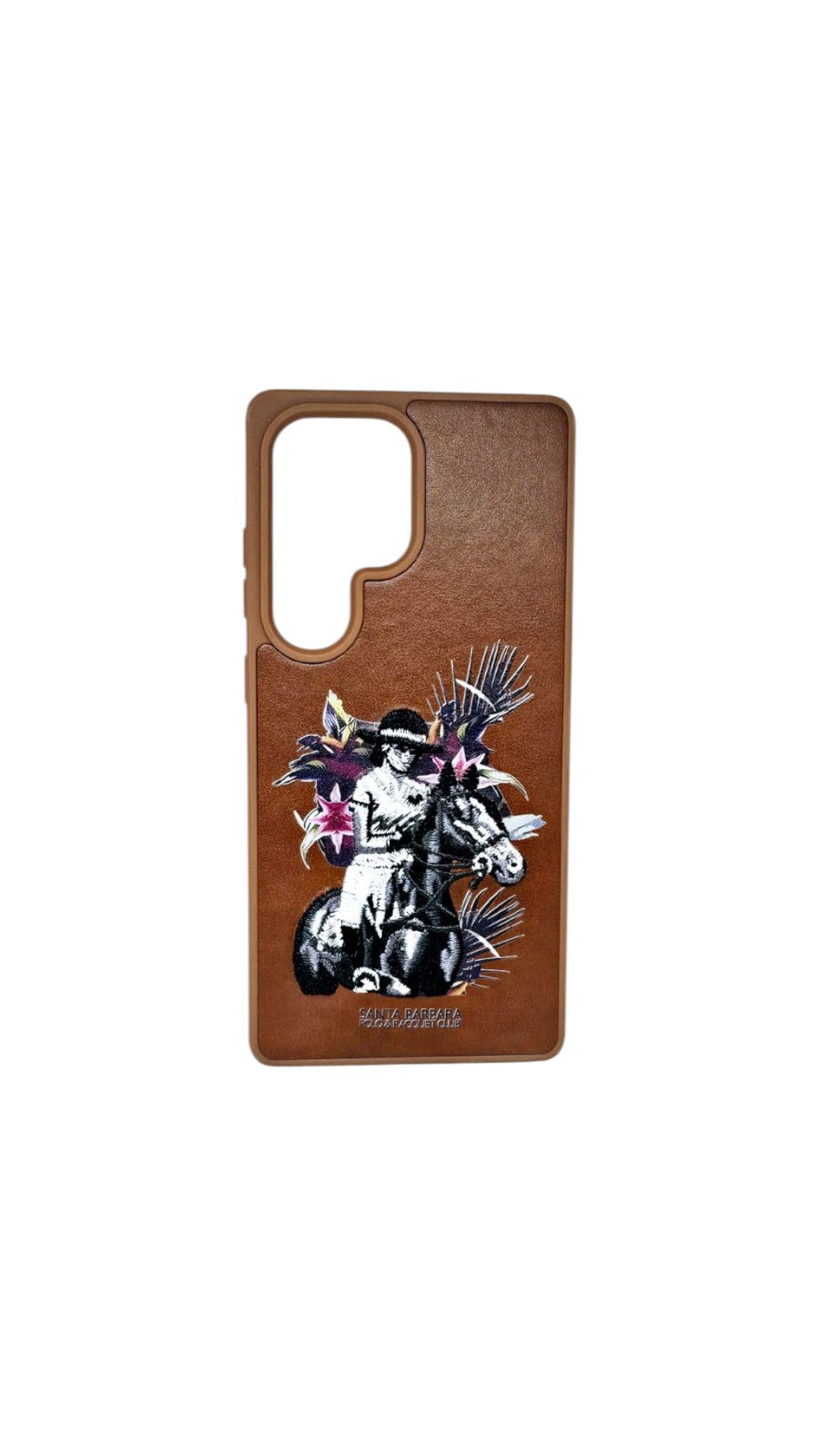 Leather Embroidered Case for Samsung Galaxy S25 Ultra 