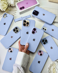 Liquid Silicon iPhone Case - Lilac Mist