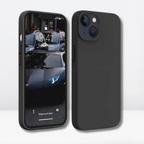 Protective Apple iPhone Back Cover - Liquid Silicone Soft Slim Protective Case iPhone 11/12 Series