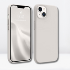 Protective Apple iPhone Back Cover - Liquid Silicone Soft Slim Protective Case iPhone 13/14 Series - Style 11