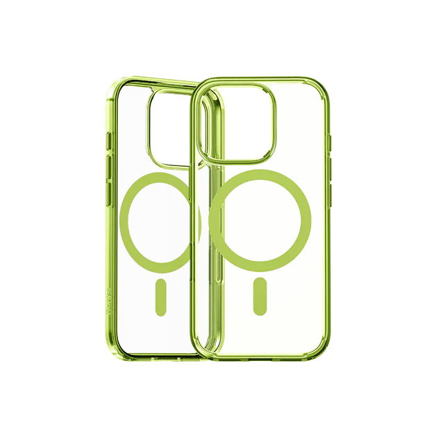 Protective Apple iPhone Back Cover - BENKS Lucent Pro Series Phone Case for iPhone 16 Pro (Green) - Style 2
