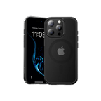 Protective Apple iPhone Back Cover - BENKS Lucent Pro Series  Phone Case for iPhone 15 Pro (Grey) - Style 2