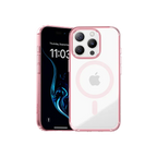 Protective Apple iPhone Back Cover - BENKS Lucent Pro Series Phone Case for iPhone 16 Pro (Pink)
