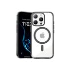 Protective Apple iPhone Back Cover - BENKS Lucent Pro Series  Phone Case for iPhone 15 Pro (Grey)